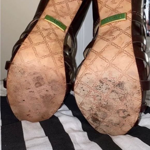 Women’s brown LAMB heels size 7.5 - Picture 5 of 5